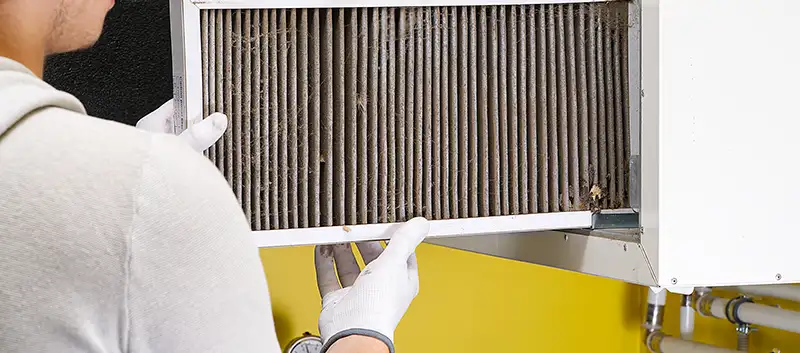 Clean or replace air filters